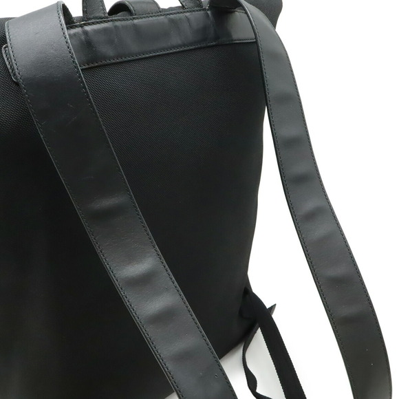 GUCCI Black Leather Backpack main image 6